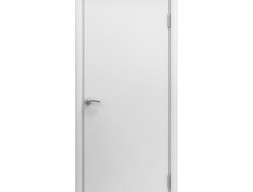 Пластиковая дверь Aquadoor гладкая белая